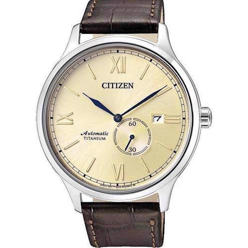 Image of Citizen titanium mat rustfri stål automatic Herre ur, model NJ0090-13P